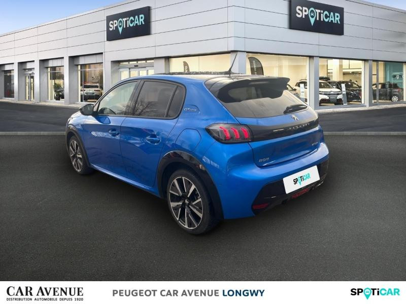 Occasion PEUGEOT 208 1.2 PureTech 130ch S&S GT Line EAT8 7cv 2019 Bleu Vertigo 14390 € à Longwy