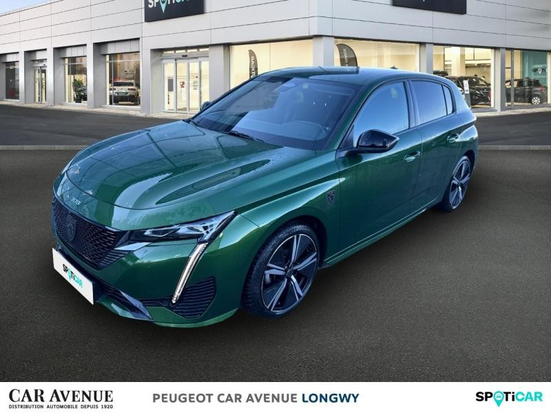 Used PEUGEOT 308 1.2 PureTech 130ch S&S GT EAT8 2023 Vert Olivine (M) € 26490 in Longwy