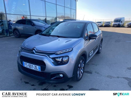 Used CITROEN C3 1.2 PureTech 83ch S&S Shine 2020 Gris Acier (M) - Noir Onyx € 11,290 in Longwy