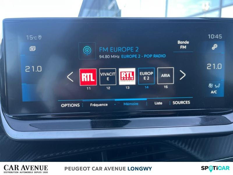 Occasion PEUGEOT 2008 1.2 PureTech 130ch S&S GT 2022 Gris Platinium (M) 19490 € à Longwy