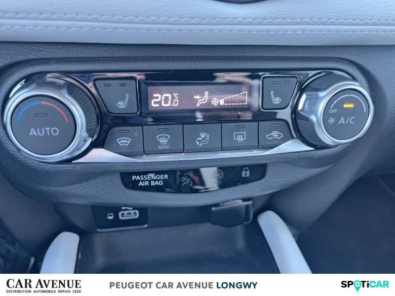 Occasion NISSAN Juke 1.0 DIG-T 117ch N-Design DCT 2021 Blanc Lunaire+Toit Noir Métallisé 14990 € à Longwy