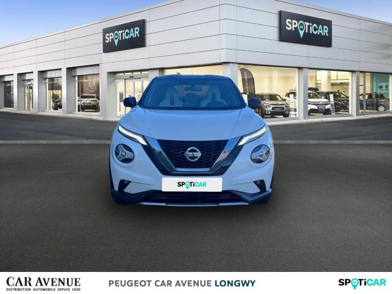 Occasion NISSAN Juke 1.0 DIG-T 117ch N-Design DCT 2021 Blanc Lunaire+Toit Noir Métallisé 14990 € à Longwy