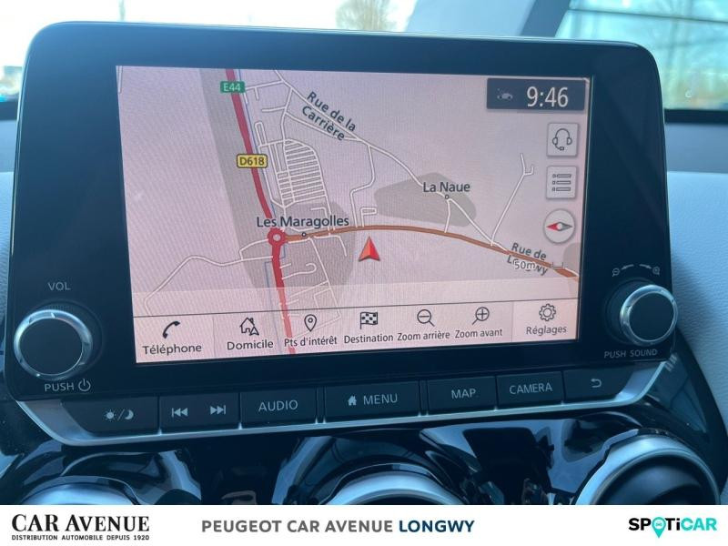 Occasion NISSAN Juke 1.0 DIG-T 117ch N-Design DCT 2021 Blanc Lunaire+Toit Noir Métallisé 14990 € à Longwy