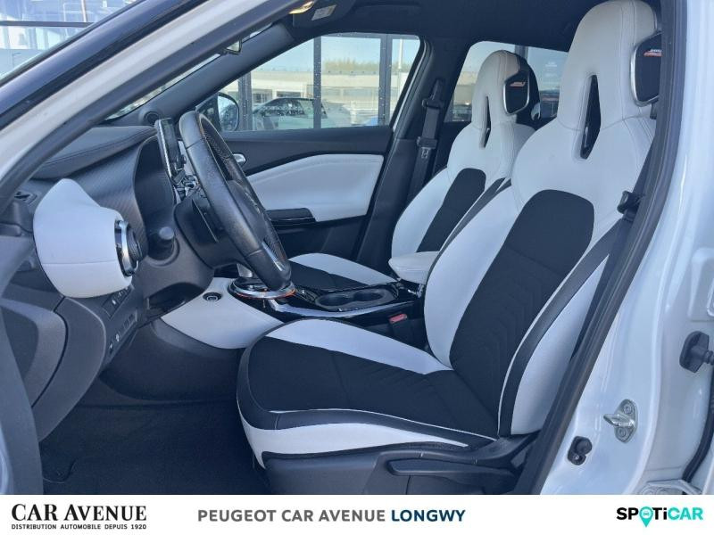 Occasion NISSAN Juke 1.0 DIG-T 117ch N-Design DCT 2021 Blanc Lunaire+Toit Noir Métallisé 14990 € à Longwy
