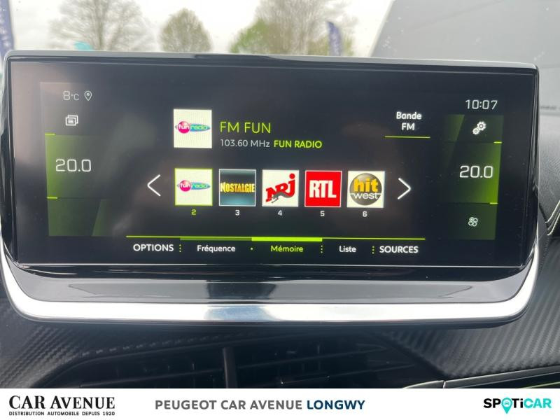 Occasion PEUGEOT 2008 1.2 PureTech 130ch S&S GT EAT8 2021 Blanc Nacré (N) 17990 € à Longwy