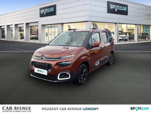 Occasion CITROEN Berlingo M BlueHDi 130ch S&S Feel Pack 2021 Metallic Copper 18 490 € à Longwy