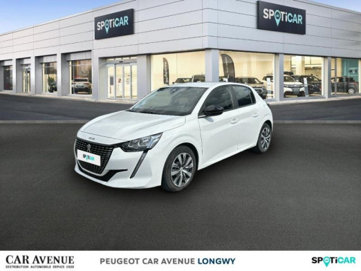 Occasion PEUGEOT 208 1.2 PureTech 75ch S&S Active Pack 2023 Blanc Banquise (O) 13 990 € à Longwy
