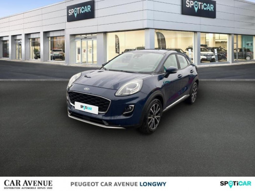 Occasion FORD Puma 1.0 Flexifuel 125ch S&S mHEV Titanium 2022 Bleu 18 990 € à Longwy
