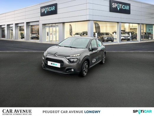 Occasion CITROEN C3 1.5 BlueHDi 100ch S&S Feel Pack E6.d 2020 Gris Platinium (M) 13 390 € à Longwy