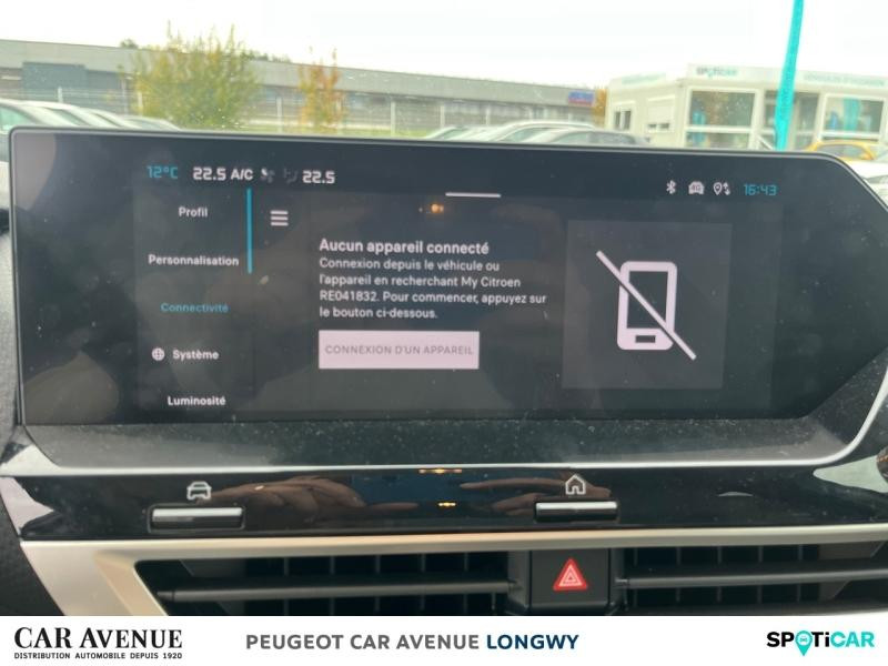 Occasion CITROEN C4 X 1.2 Hybride 136ch S&S MAX Automatique 2024 Blanc Okénite (M) 27390 € à Longwy