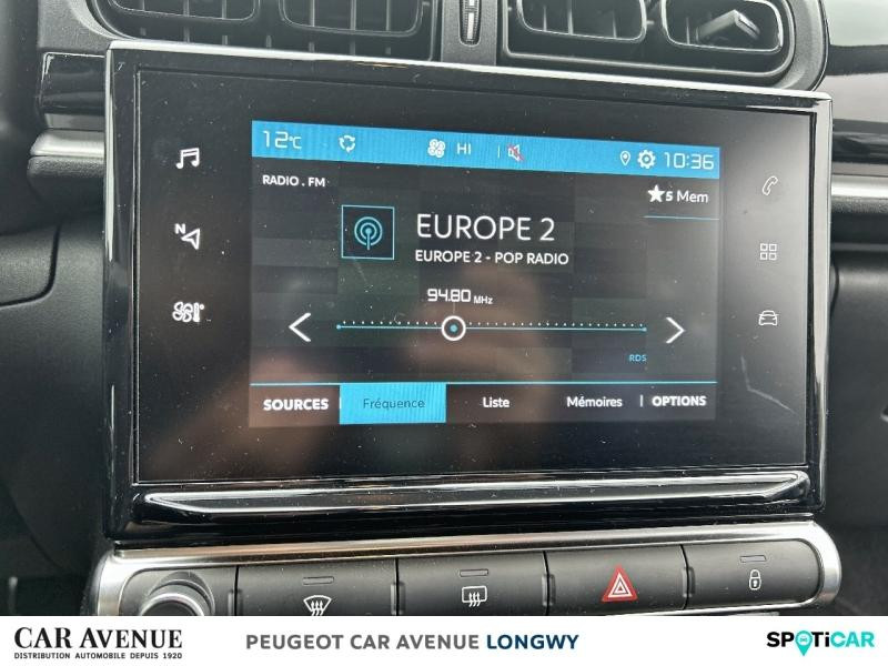 Occasion CITROEN C3 1.5 BlueHDi 100ch S&S Feel Pack E6.d 2020 Gris Platinium (M) 13390 € à Longwy