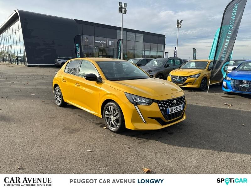 Occasion PEUGEOT 208 1.2 PureTech 100ch S&S Style 2022 Jaune 13390 € à Longwy