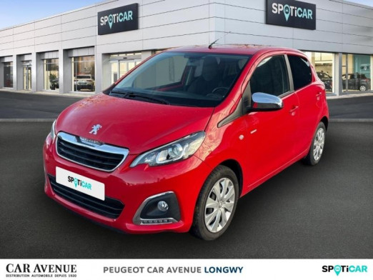 Occasion PEUGEOT 108 VTi 72 Style S&S 4cv 5p 2020 Rouge Scarlet (O) 10 490 € à Longwy