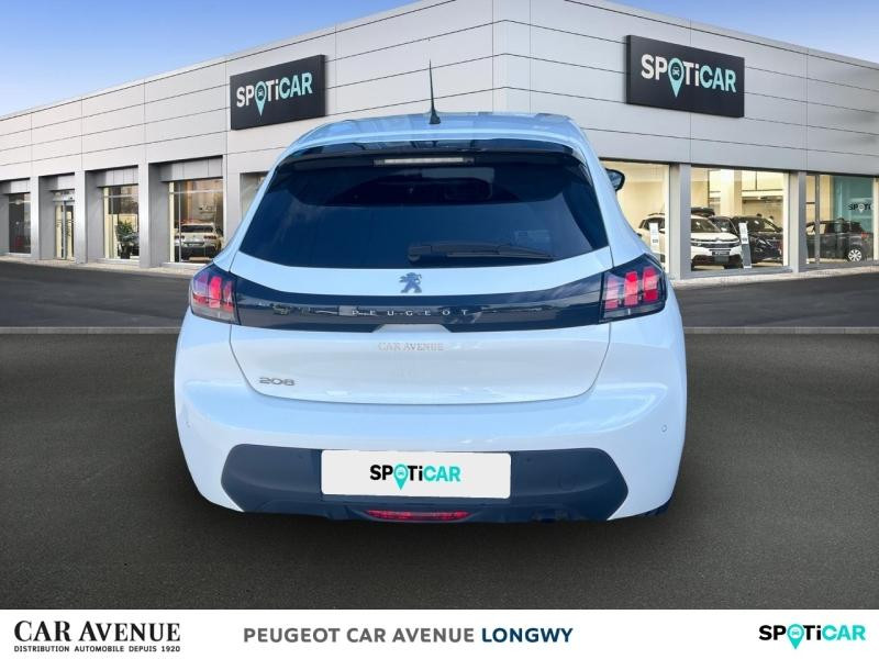 Occasion PEUGEOT 208 1.2 PureTech 100ch S&S Style 118g 2021 Blanc Banquise (O) 12990 € à Longwy