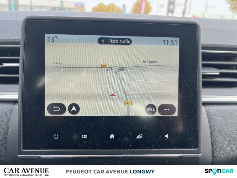 Occasion RENAULT Captur 1.6 E-Tech hybride 145ch Techno 2023 Bleu Iron/Blanc Albatre 21390 € à Longwy