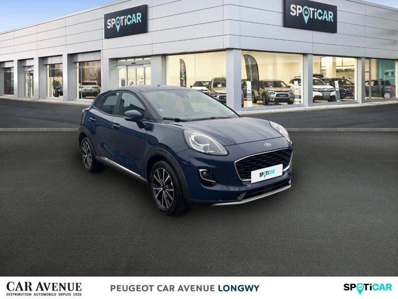 Occasion FORD Puma 1.0 Flexifuel 125ch S&S mHEV Titanium 2022 Bleu 17990 € à Longwy