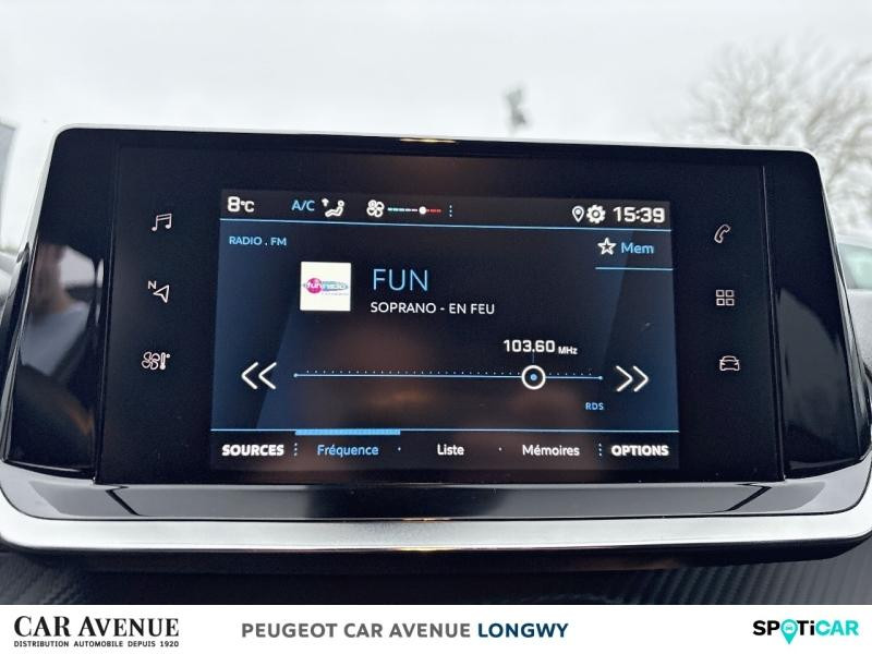 Occasion PEUGEOT 208 1.2 PureTech 100ch S&S Style 2023 Noir Perla Nera (M) 13490 € à Longwy