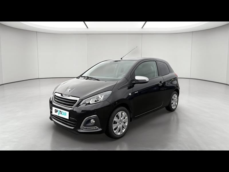 Occasion PEUGEOT 108 VTi 72 Style S&S 85g 5p 2020 Noir Caldera (M) 9490 € à Longwy