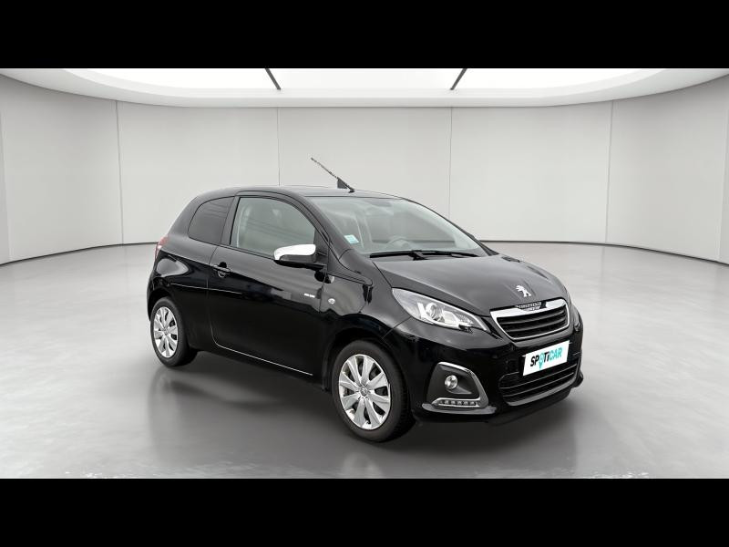 Occasion PEUGEOT 108 VTi 72 Style S&S 85g 5p 2020 Noir Caldera (M) 9490 € à Longwy