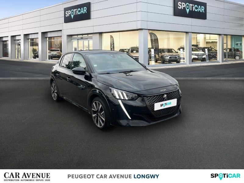 Occasion PEUGEOT 208 1.2 PureTech 100ch S&S GT EAT8 2021 Noir Perla Nera (M) 15290 € à Longwy