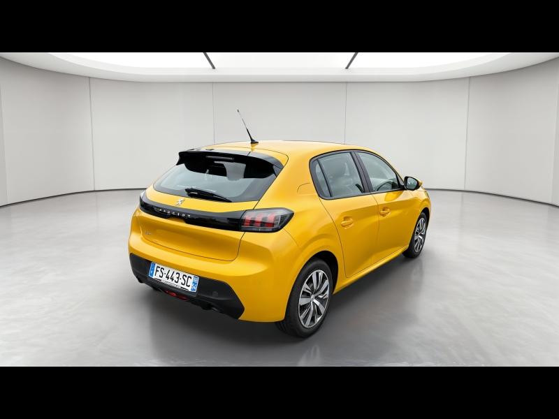 Occasion PEUGEOT 208 1.2 PureTech 75ch S&S Active 2020 Jaune Faro 10490 € à Longwy