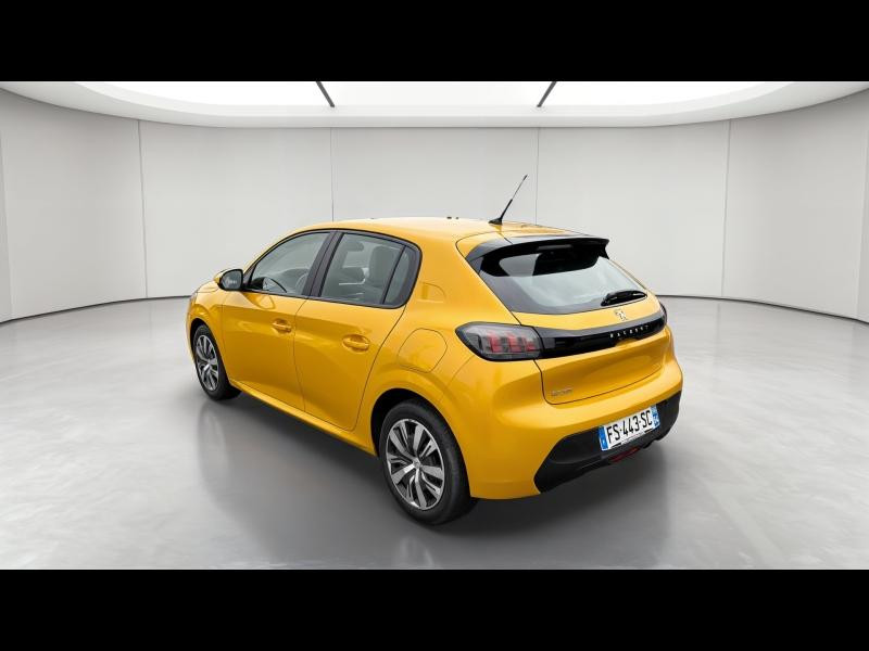Occasion PEUGEOT 208 1.2 PureTech 75ch S&S Active 2020 Jaune Faro 10490 € à Longwy