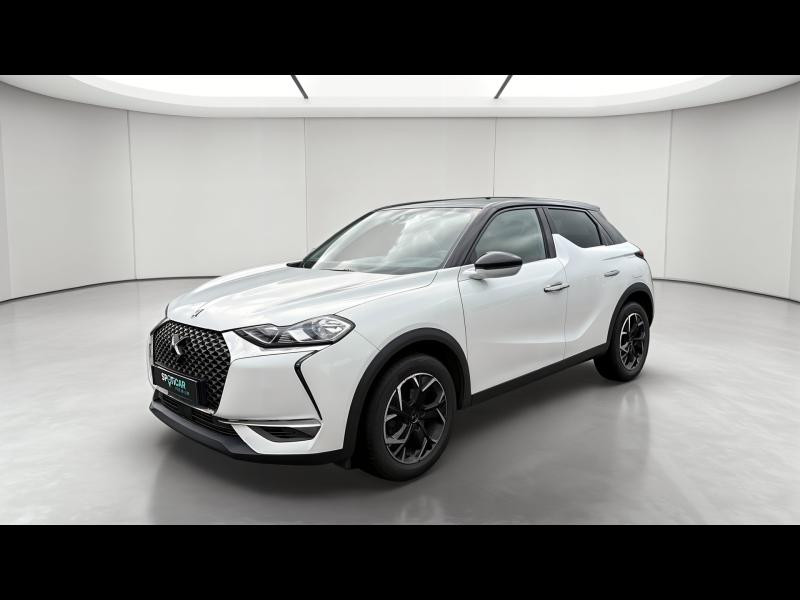 Occasion DS DS 3 Crossback PureTech 130ch Connected Chic Automatique 2021 Blanc Perle Nacré - Toit Noir Perla N. 16990 € à Longwy