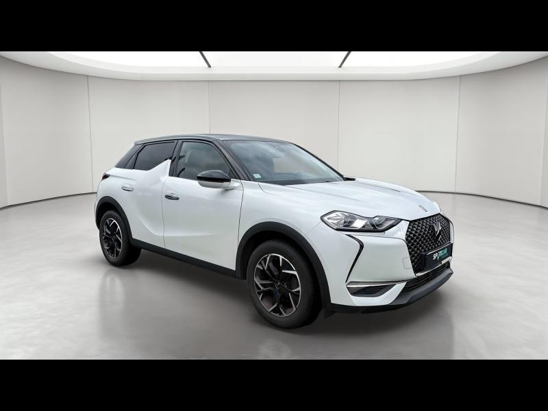 Occasion DS DS 3 Crossback PureTech 130ch Connected Chic Automatique 2021 Blanc Perle Nacré - Toit Noir Perla N. 16990 € à Longwy