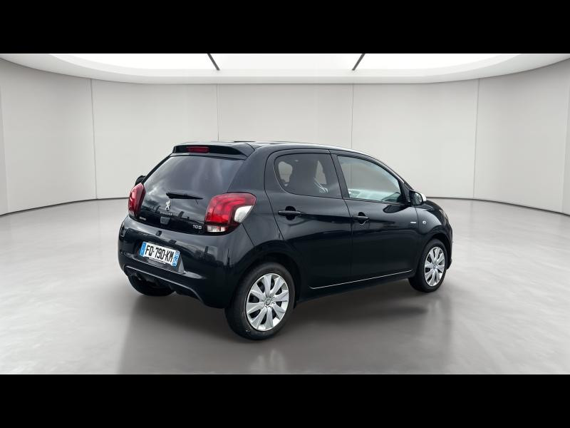 Used PEUGEOT 108 VTi 72 Style S&S 4cv 5p 2020 Noir Caldera (M) € 7890 in Longwy