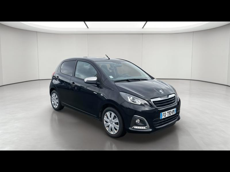 Used PEUGEOT 108 VTi 72 Style S&S 4cv 5p 2020 Noir Caldera (M) € 7890 in Longwy