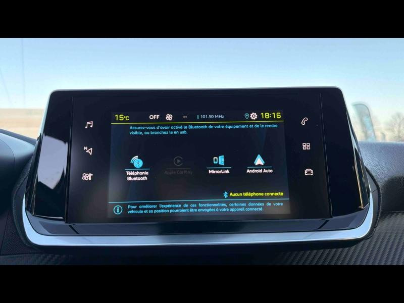 Occasion PEUGEOT 208 1.2 PureTech 100ch S&S Style EAT8 2022 Noir Perla Nera (M) 13490 € à Longwy