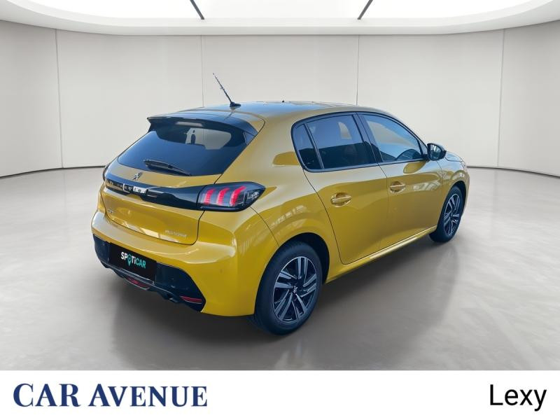 Occasion PEUGEOT 208 1.2 PureTech 100ch S&S Allure 118g 2022 Jaune 11990 € à Longwy