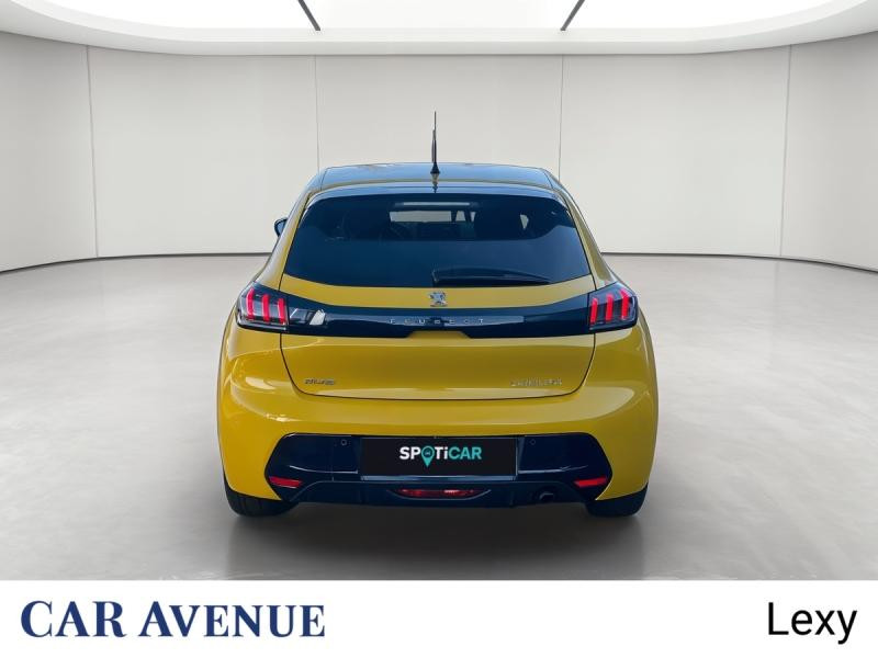 Occasion PEUGEOT 208 1.2 PureTech 100ch S&S Allure 118g 2022 Jaune 11990 € à Longwy