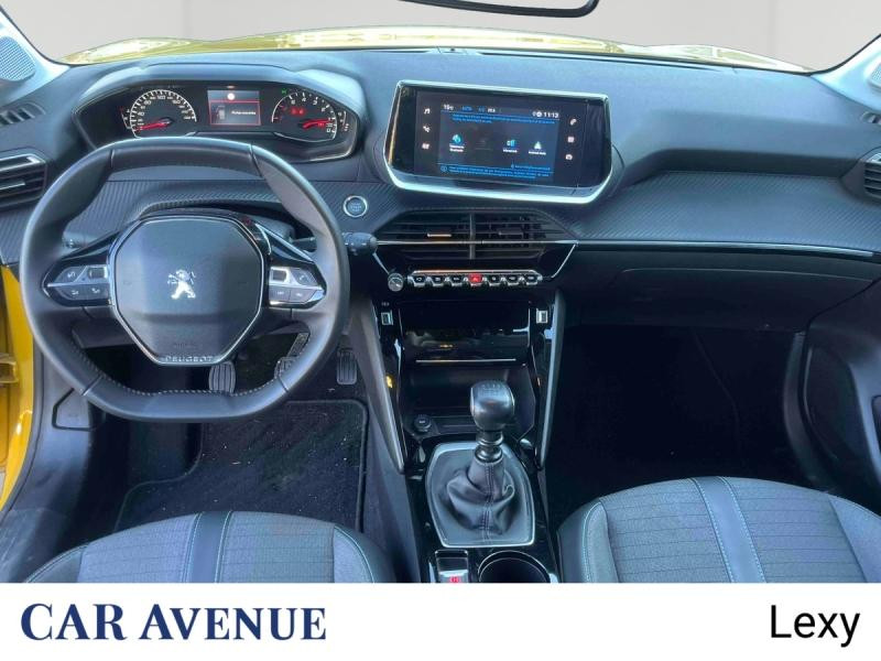Occasion PEUGEOT 208 1.2 PureTech 100ch S&S Allure 118g 2022 Jaune 11990 € à Longwy