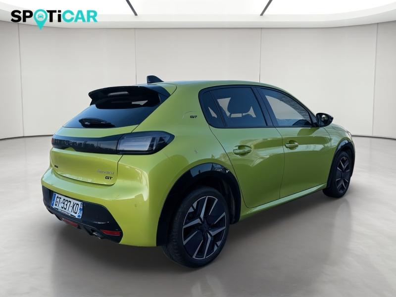 Occasion PEUGEOT 208 1.2 PureTech 100ch S&S GT 2023 Jaune 17490 € à Longwy