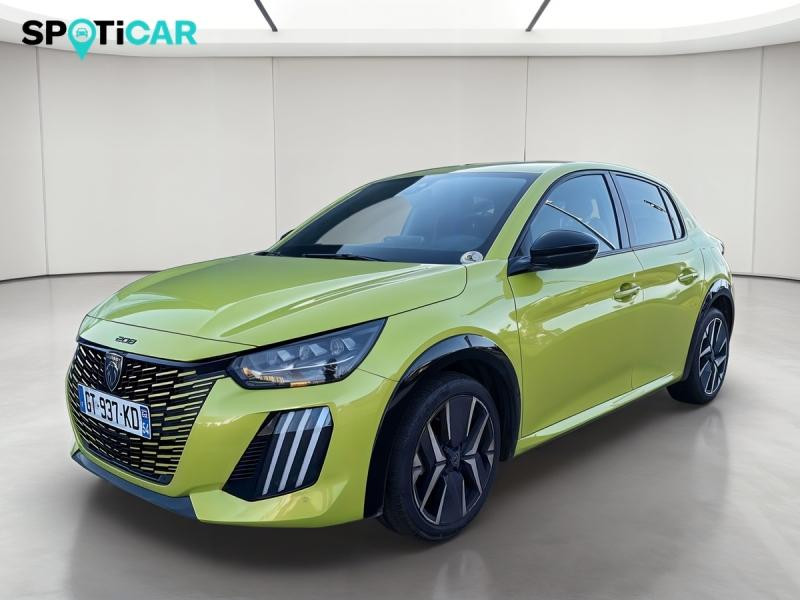 Occasion PEUGEOT 208 1.2 PureTech 100ch S&S GT 2023 Jaune 17490 € à Longwy