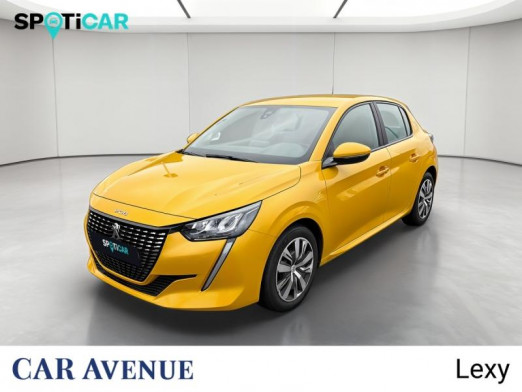 Occasion PEUGEOT 208 1.2 PureTech 75ch S&S Active 2020 Jaune Faro 10 390 € à Longwy