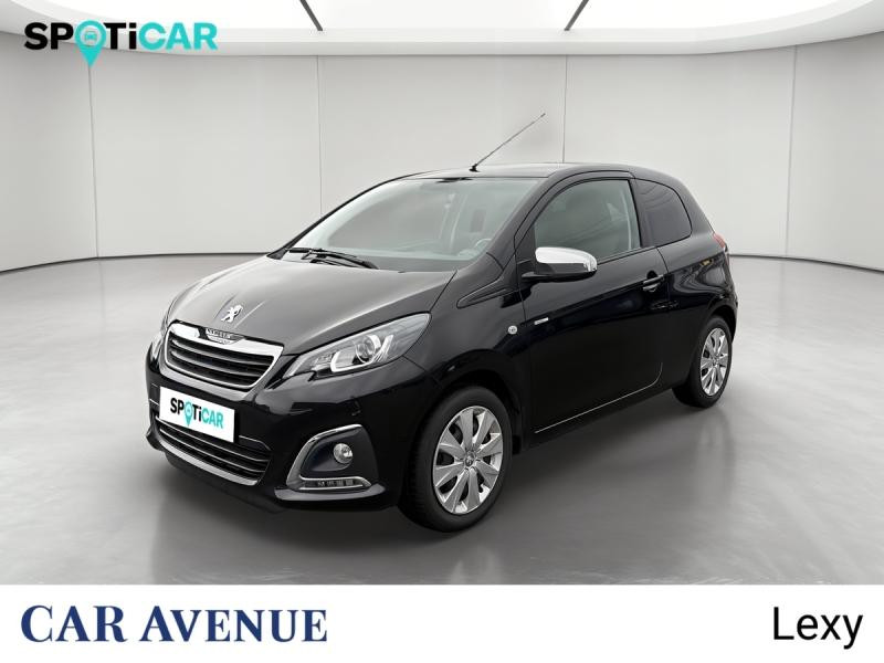 Used PEUGEOT 108 VTi 72 Style S&S 85g 5p 2020 Noir Caldera (M) € 9290 in Longwy