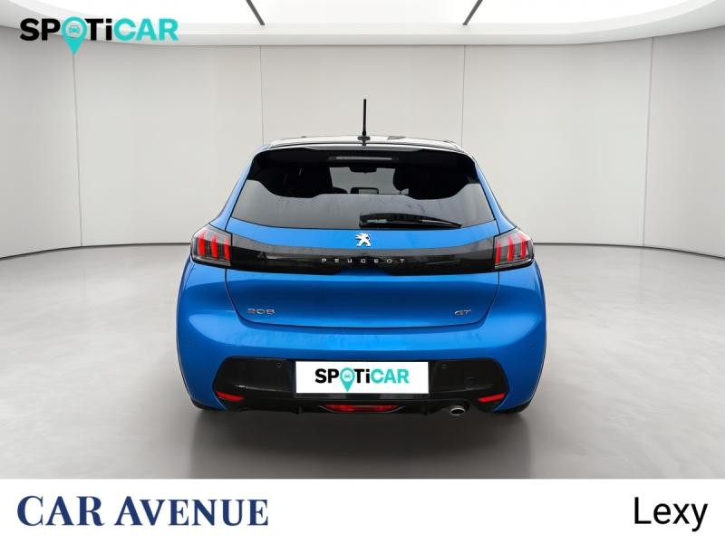 Occasion PEUGEOT 208 1.2 PureTech 100ch S&S GT EAT8 2023 Bleu Vertigo (V) 16790 € à Longwy