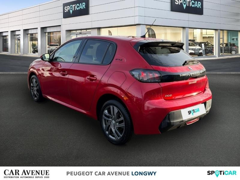 Occasion PEUGEOT 208 1.2 PureTech 100ch S&S Style 118g 2021 Rouge Elixir (V) 11990 € à Longwy