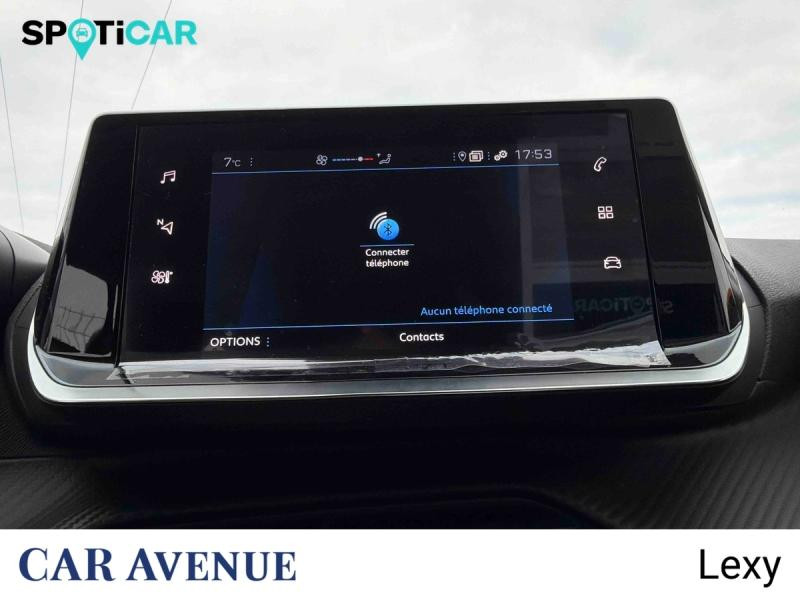 Occasion PEUGEOT 208 1.2 PureTech 100ch S&S Style 118g 2022 Noir Perla Nera (M) 11990 € à Longwy