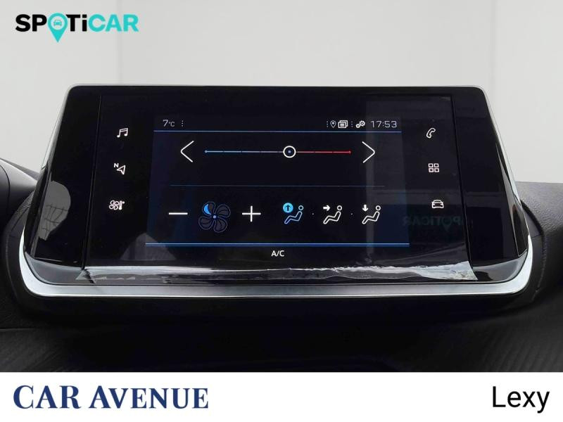 Occasion PEUGEOT 208 1.2 PureTech 100ch S&S Style 118g 2022 Noir Perla Nera (M) 11990 € à Longwy