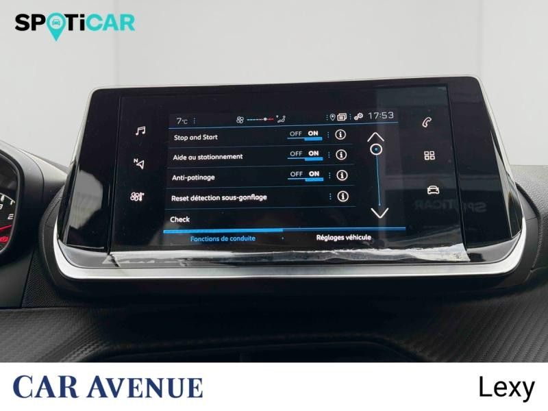 Occasion PEUGEOT 208 1.2 PureTech 100ch S&S Style 118g 2022 Noir Perla Nera (M) 11990 € à Longwy