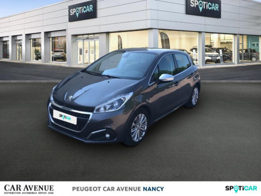Occasion PEUGEOT 208 1.2 PureTech 110ch Allure S&S EAT6 5cv 5p 2018 Gris Platinium 14 441 € à Nancy / Laxou
