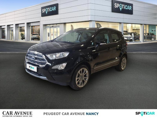 Used FORD EcoSport 1.0 EcoBoost 125ch Titanium 2019 Mica Noir Shadow € 16,206 in Nancy / Laxou
