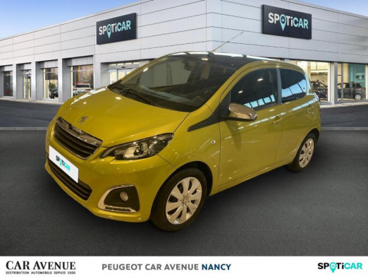 Occasion PEUGEOT 108 VTi 72 Style 5p 2018 Green Fizz 9 916 € à Nancy / Laxou