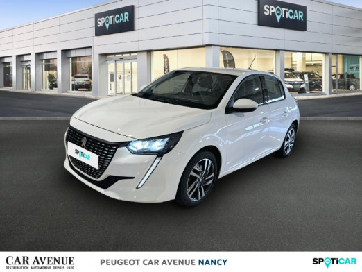 Used PEUGEOT 208 1.5 BlueHDi 100ch S&S Allure 2020 Blanc Banquise (O) € 13,110 in Nancy / Laxou