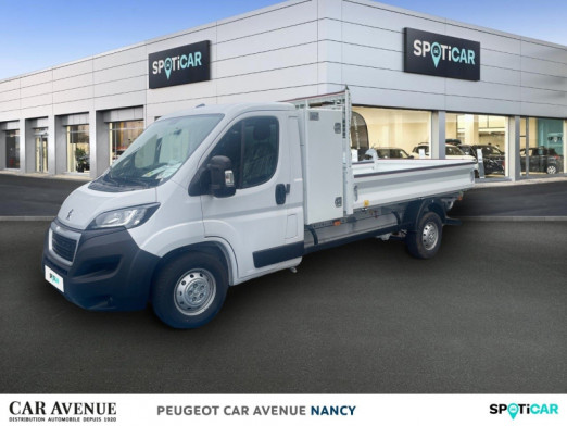 Used PEUGEOT Boxer Benne L3 3.5 Maxi 140ch BlueHDi S&S Benne 3200 + Grand Coffre Acier 2024 Blanc Icy € 34,990 in Nancy