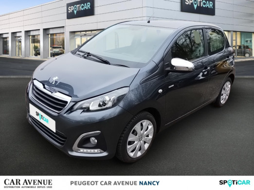 Used PEUGEOT 108 1.2 PureTech Style 5p 2018 Gris Carlinite € 7,900 in Nancy / Laxou