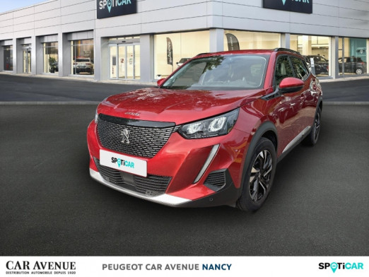 Occasion PEUGEOT 2008 1.2 PureTech 130ch S&S Allure 2020 Rouge Elixir (S) 17 495 € à Nancy